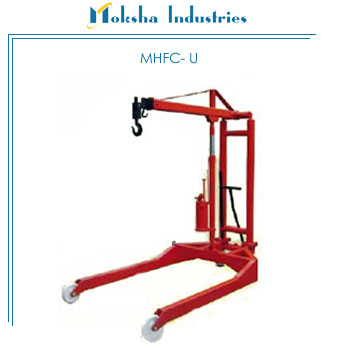 Hydraulic Floor Crane U Type