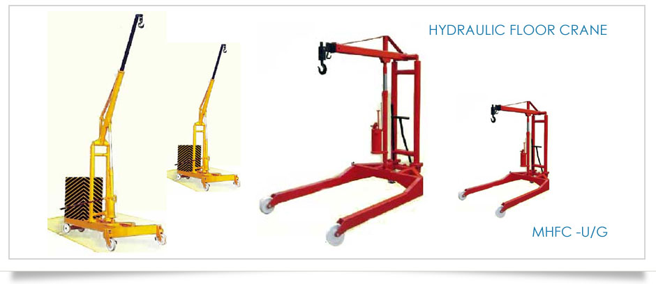 Hydraulic Floor Crane