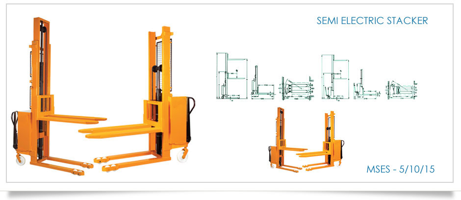 Semi Electric Stacker